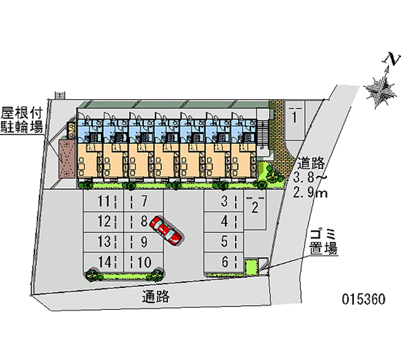 15360月租停车场