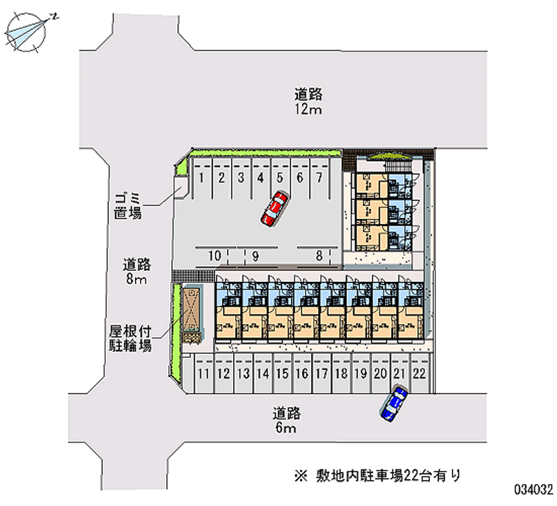 34032 Monthly parking lot