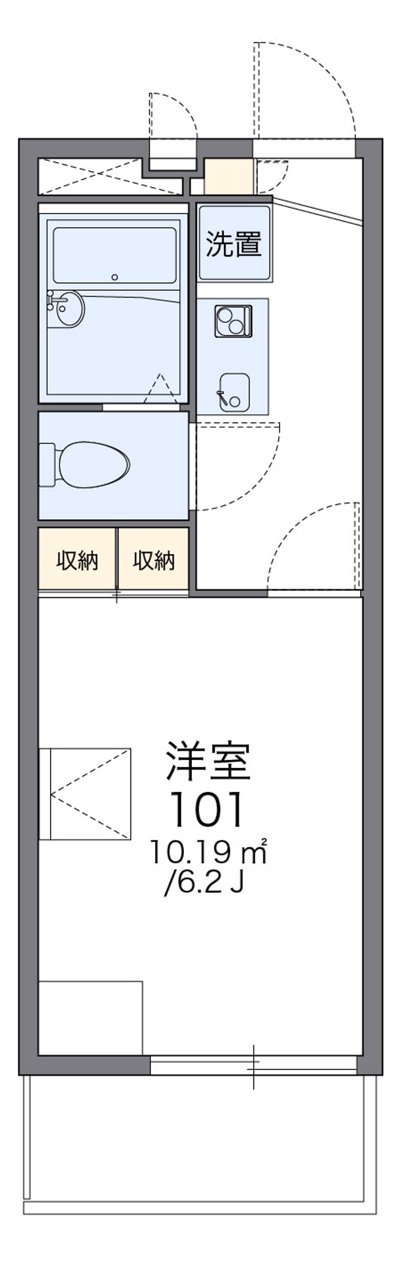 レオパレスＴＲＹ 間取図