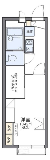 レオパレス武蔵野第３ 間取り図