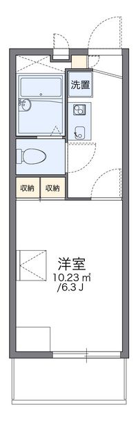 レオパレス大池橋 間取り図