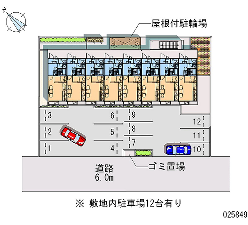 25849月租停車場