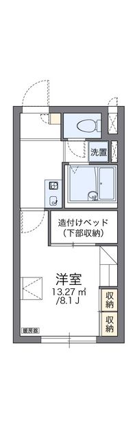 レオパレスコラソンⅡ 間取り図