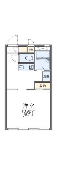 レオパレスミラノ 間取り図