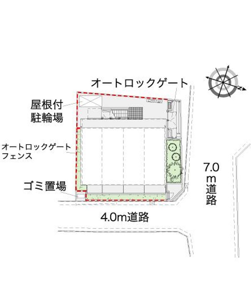 レオパレスユニティ 配置図