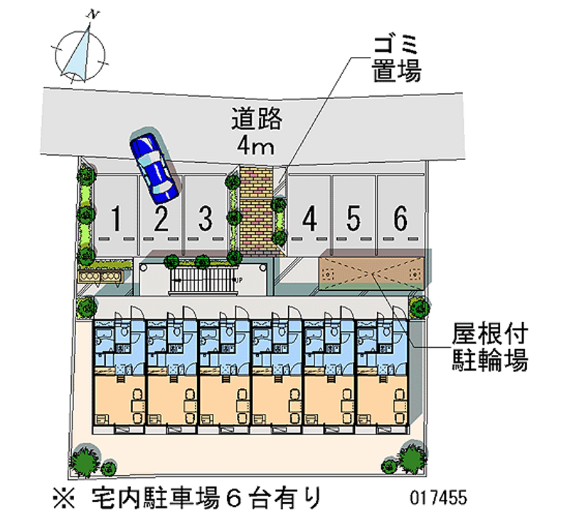 レオパレスＫＭ 月極駐車場