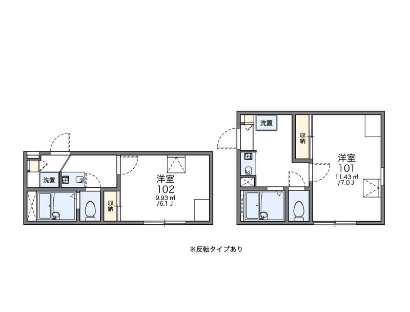 レオパレスＧＥＭ 間取図