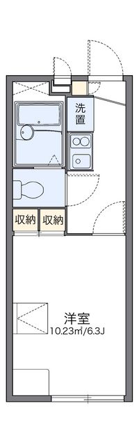 レオパレス高木 間取り図