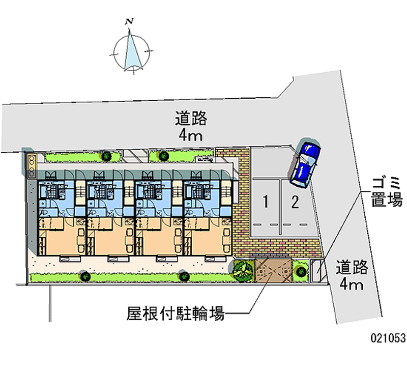 21053月租停車場