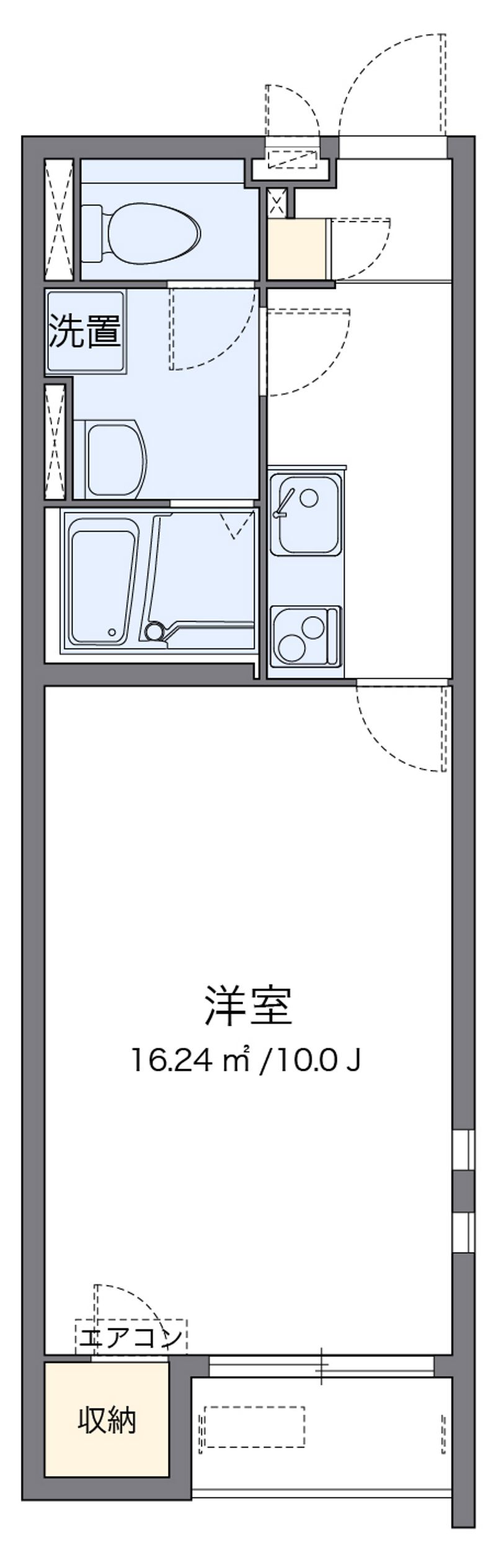 クレイノリアン　Ｋ 間取図