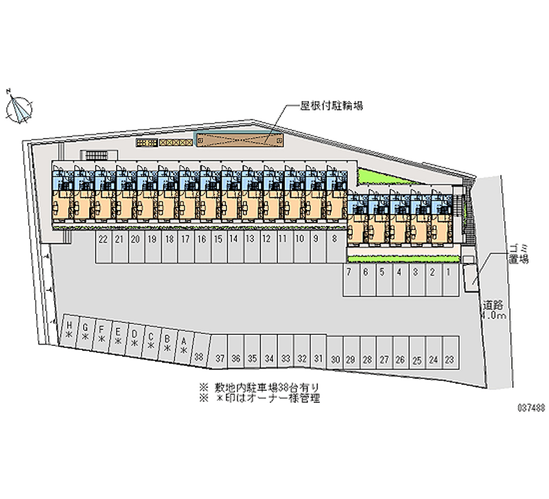 37488 bãi đậu xe hàng tháng