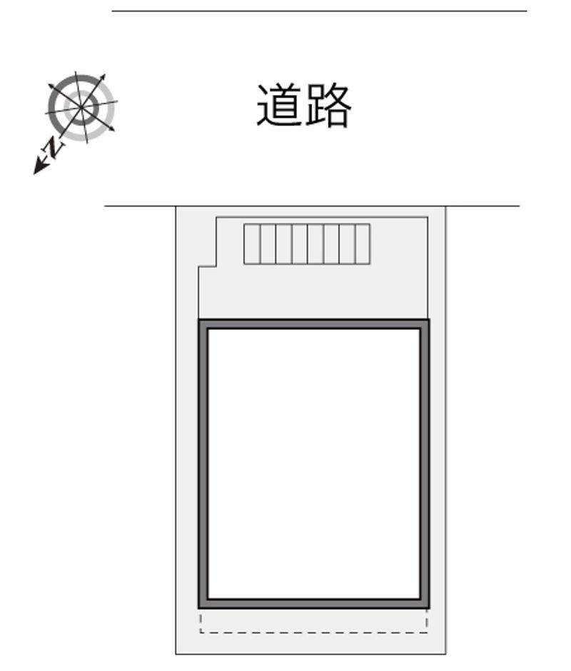 レオパレスカミサワⅡ 配置図