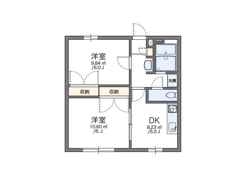 レオパレスＯＩＳＯ 間取図