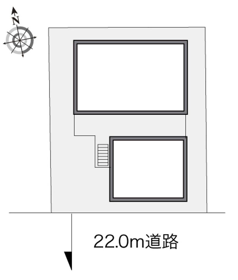レオパレスブルーメン東川口 配置図