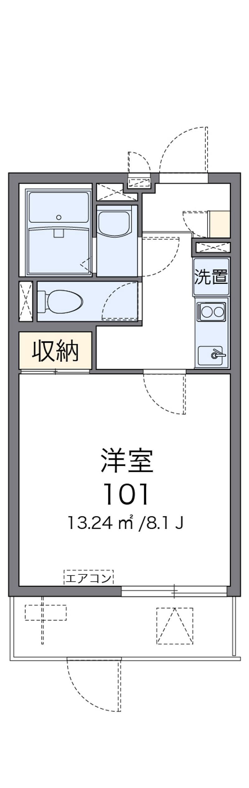 クレイノセイ柴島 間取図