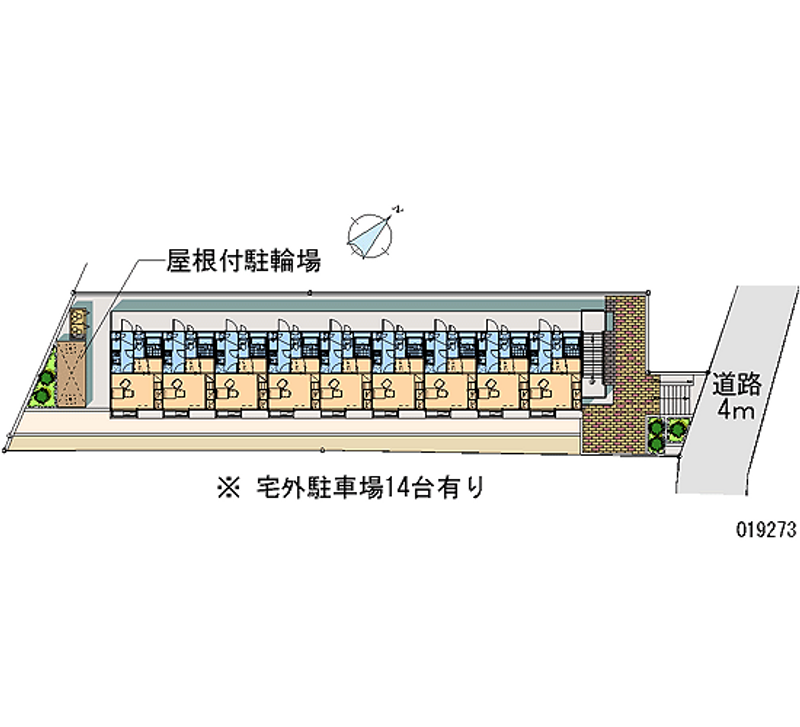 レオパレス林 月極駐車場