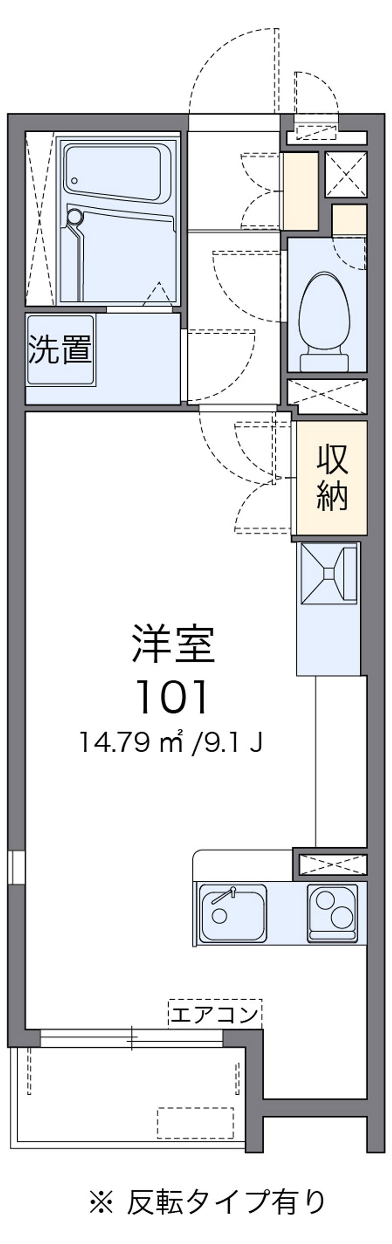 ミランダシュエットメジロ 間取図