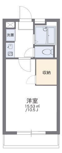 レオパレスＩＺＵＭＩ 間取り図