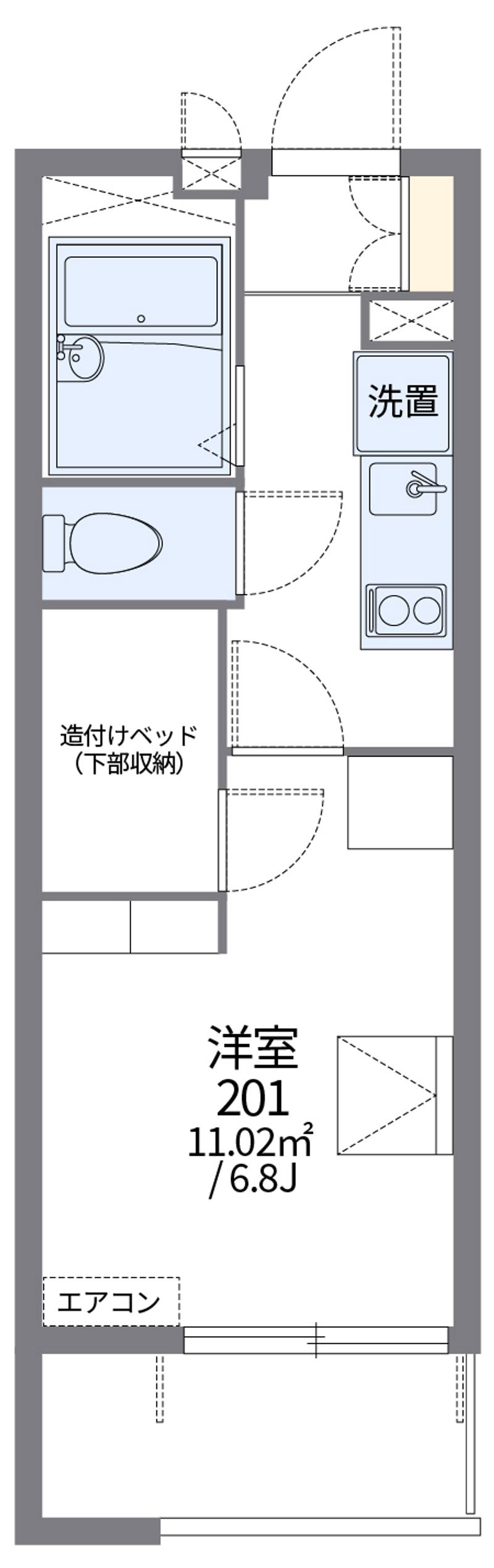 leopalace Ryu Floor plan