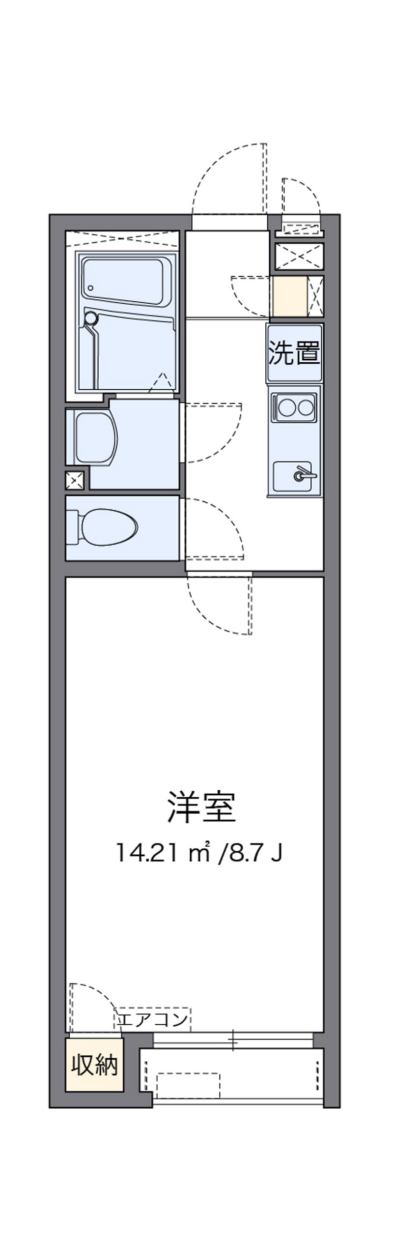 CLEINO Aperto Izumi Sano I Floor plan