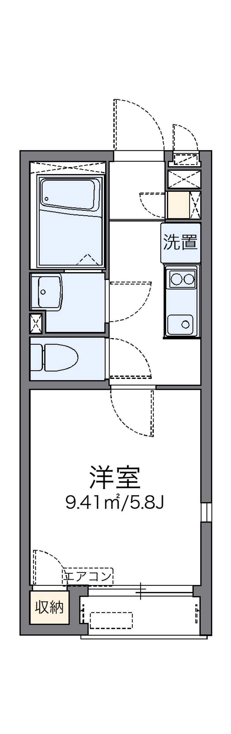 レオネクストＴＤＮ小泉 間取図