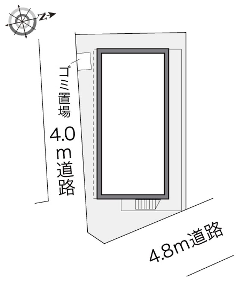 レオパレスユーカリ 配置図
