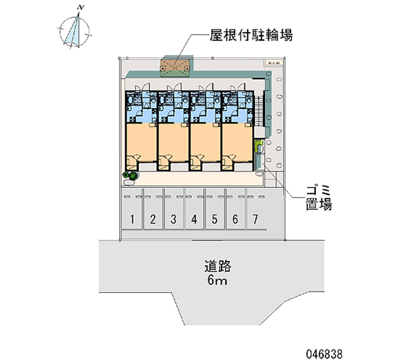 46838月租停车场