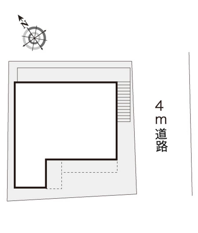 レオパレス代々木上原 配置図