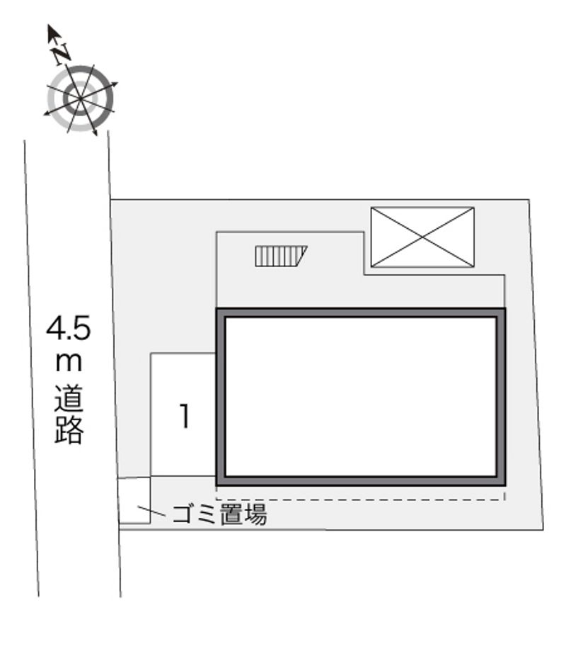 レオパレスセディ 配置図