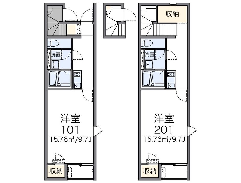 レオネクストブルーム長船 間取図