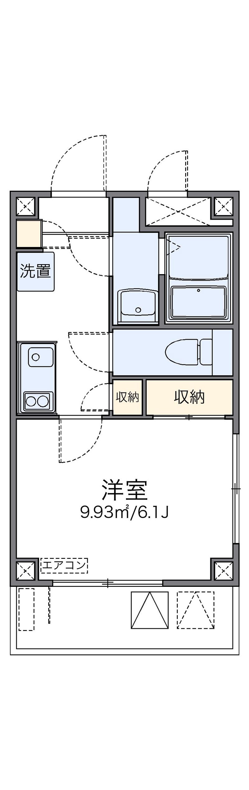 レオネクストシマノ 間取り