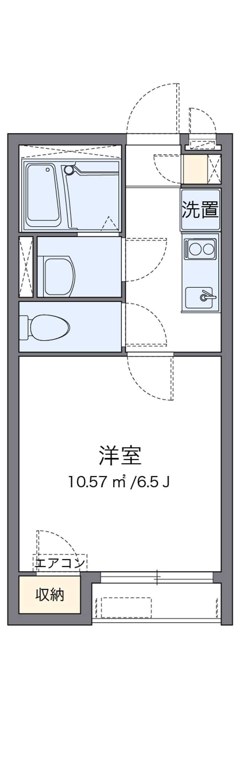 クレイノイナヴァアヴニール 間取図