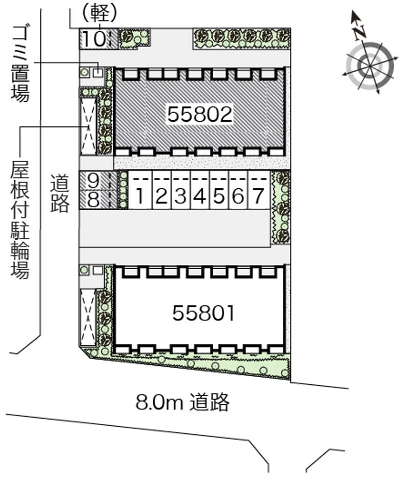 ミランダファルコナーⅡ 配置図