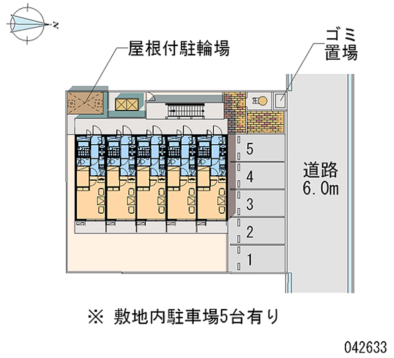 レオパレスＰａｒｋＴｏｗｎ和泉 区画図