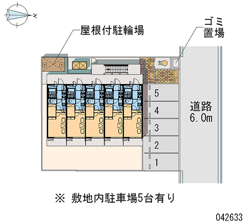 レオパレスＰａｒｋＴｏｗｎ和泉 月極駐車場