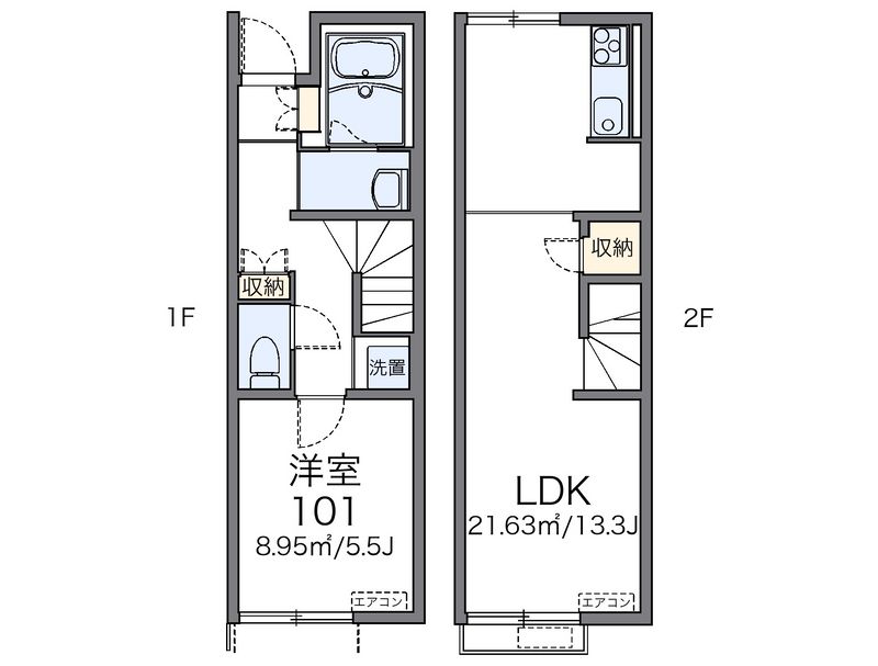 レオネクストプラスワン 間取図