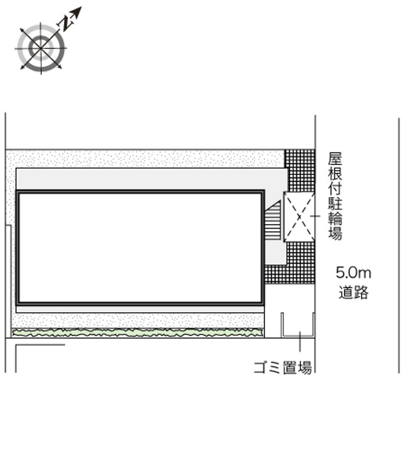 レオパレスやちよ 配置図