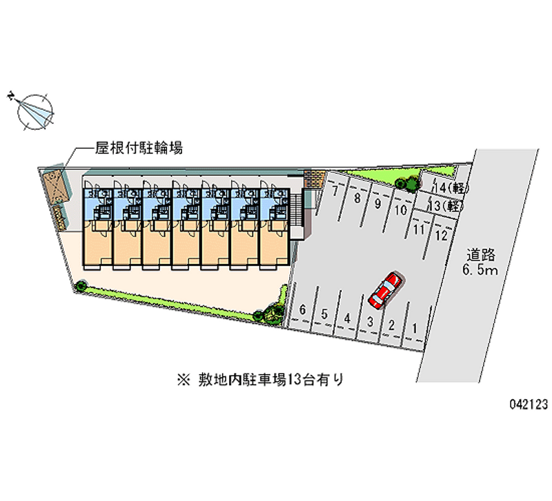 42123月租停車場