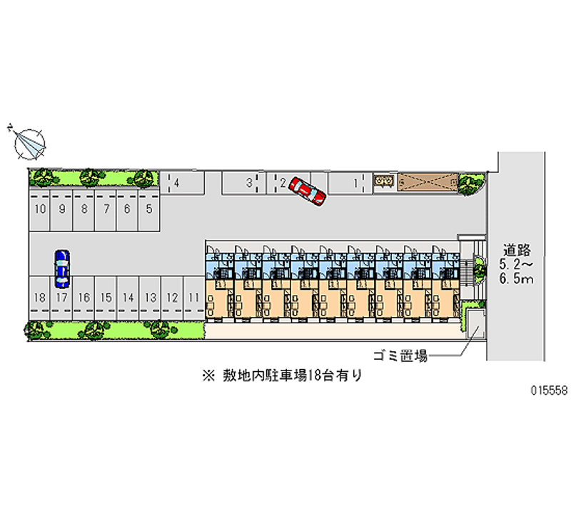 15558 Monthly parking lot