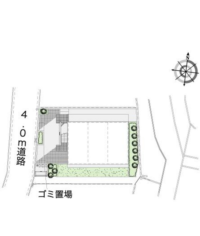 レオパレスシスメゾン 配置図