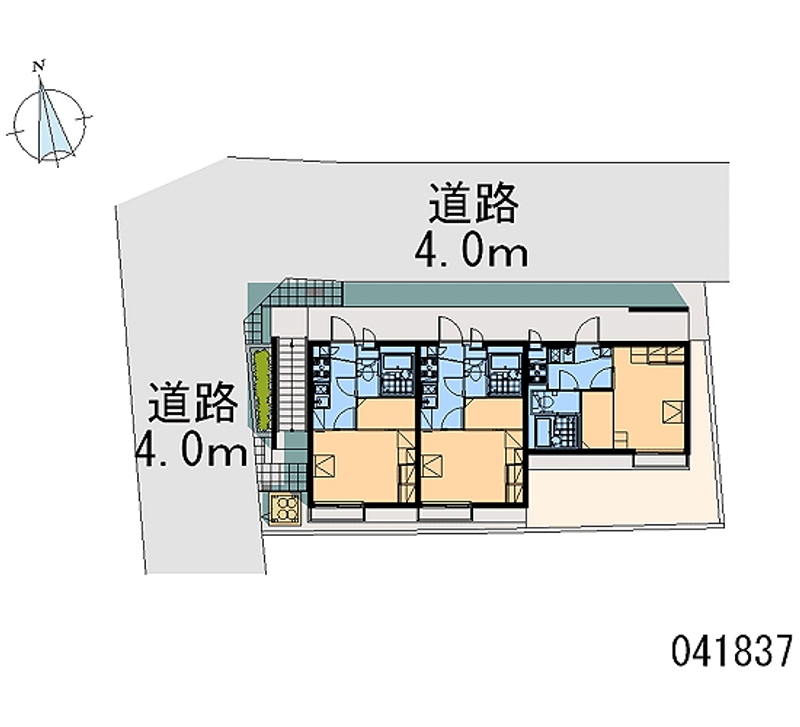 レオパレスピノ 区画図