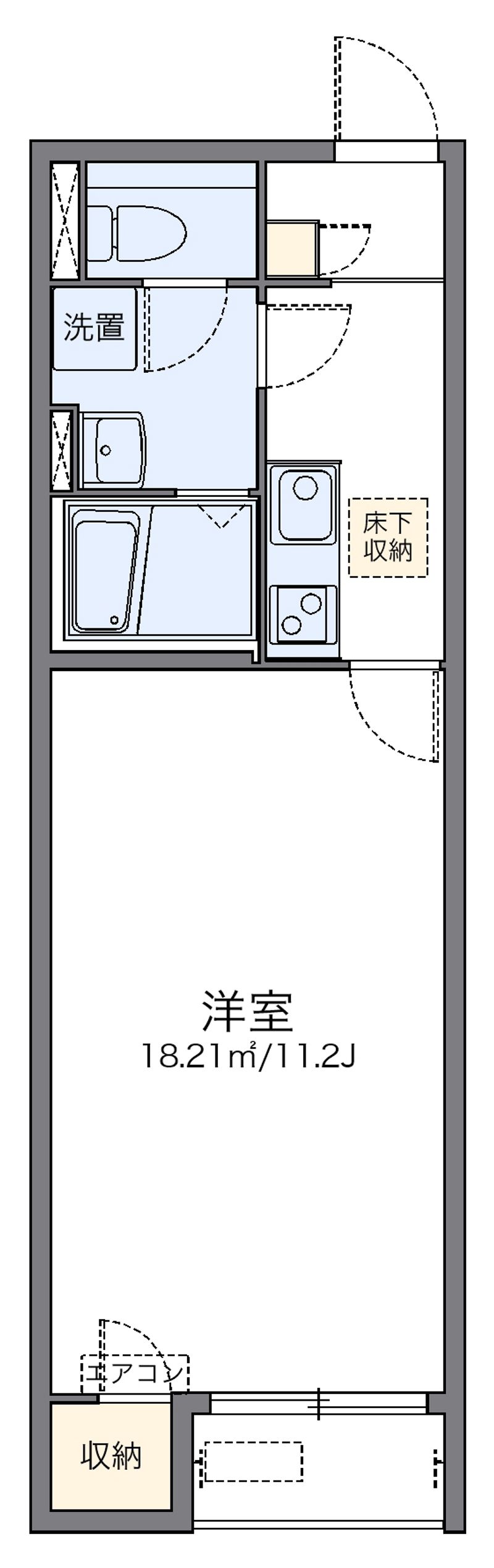 レオネクストサン　サプール 間取図