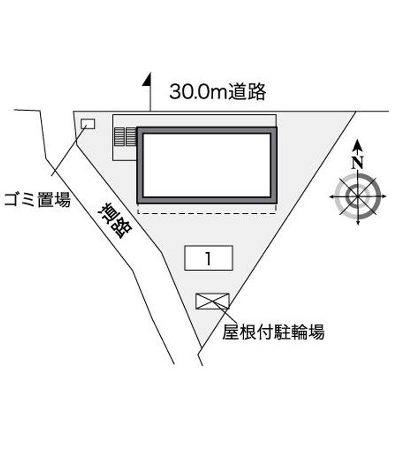 レオパレス千宮 配置図