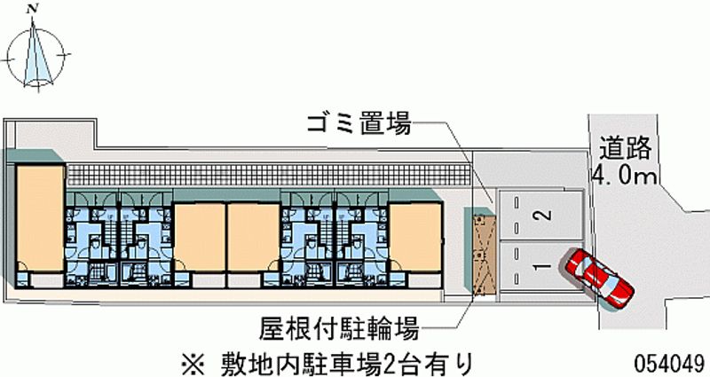 レオネクストアゼリア 区画図