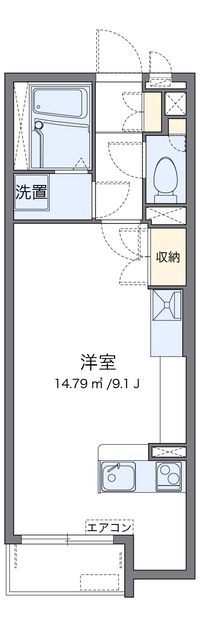 ミランダミュールⅡ 間取り図