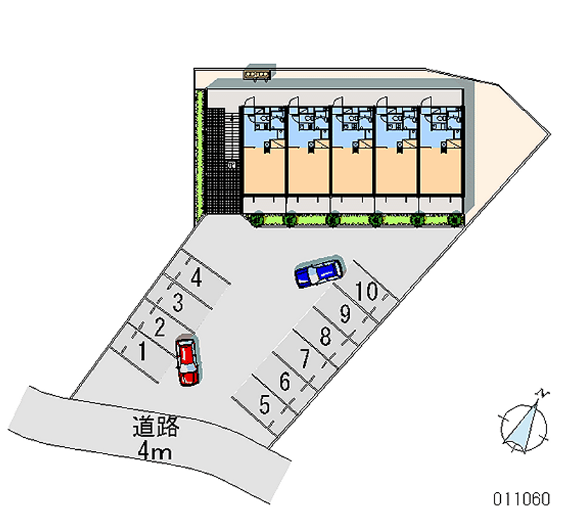 レオパレスリレイション 月極駐車場