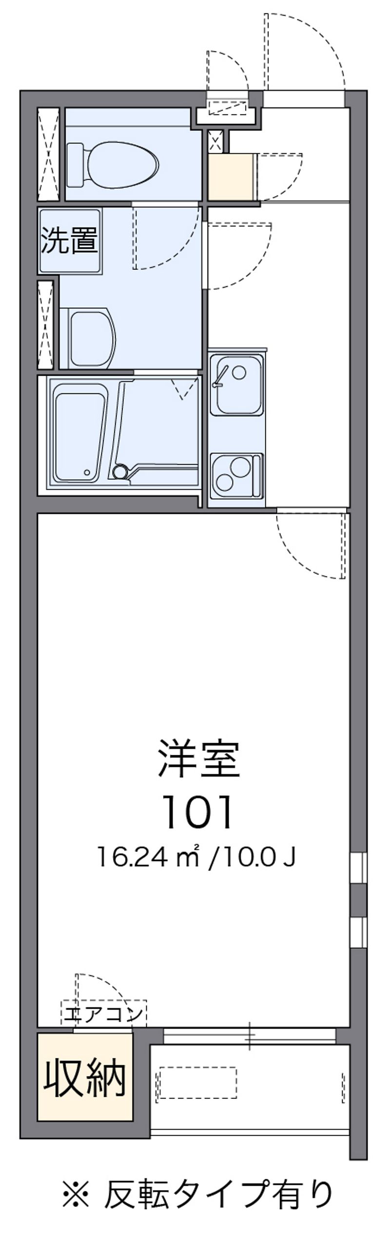 クレイノＡＲＣＡＤＩＡ 間取図