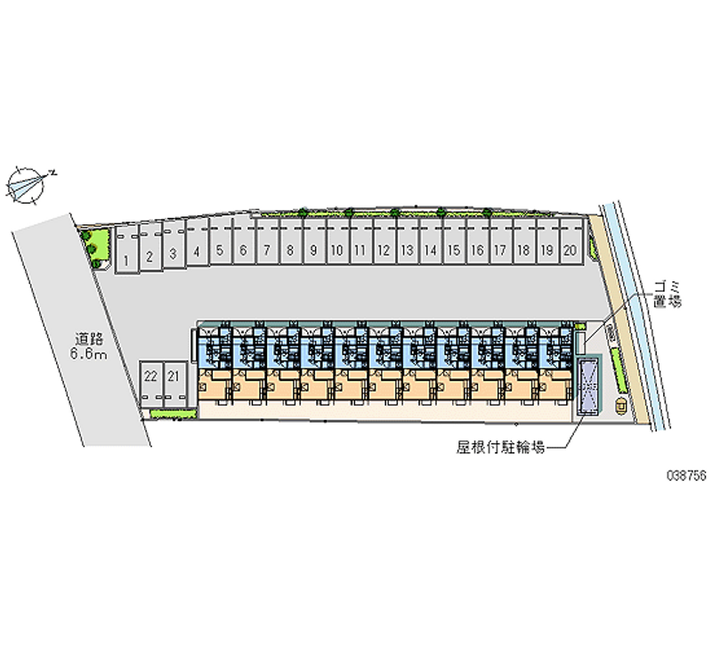 38756 Monthly parking lot