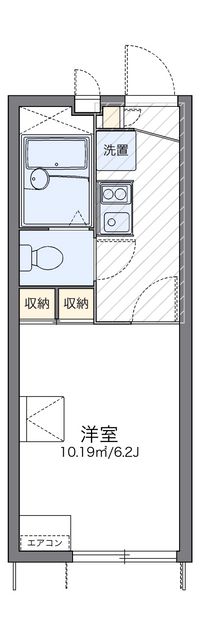 レオパレスコーワ　ビレッジ 間取り図