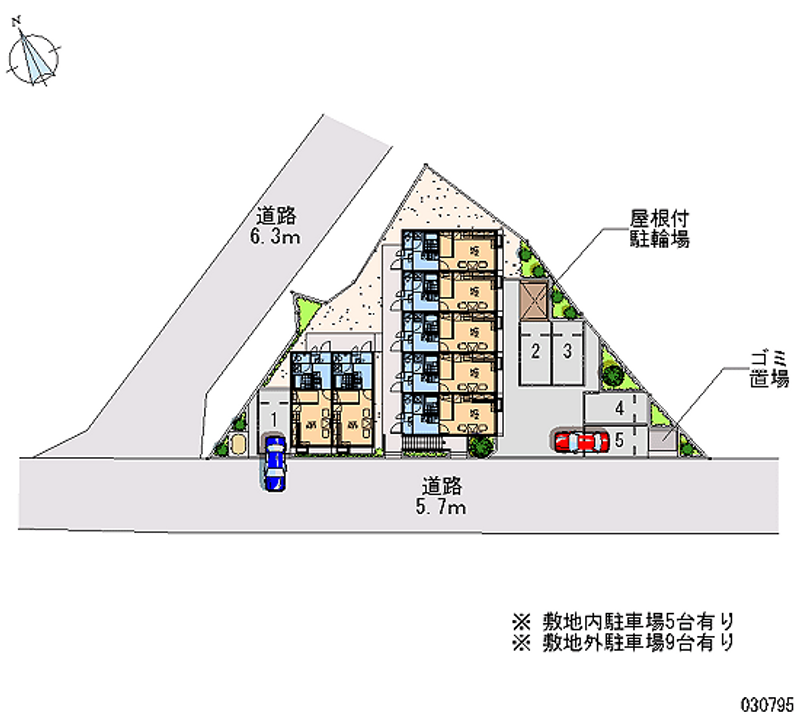 30795月租停車場